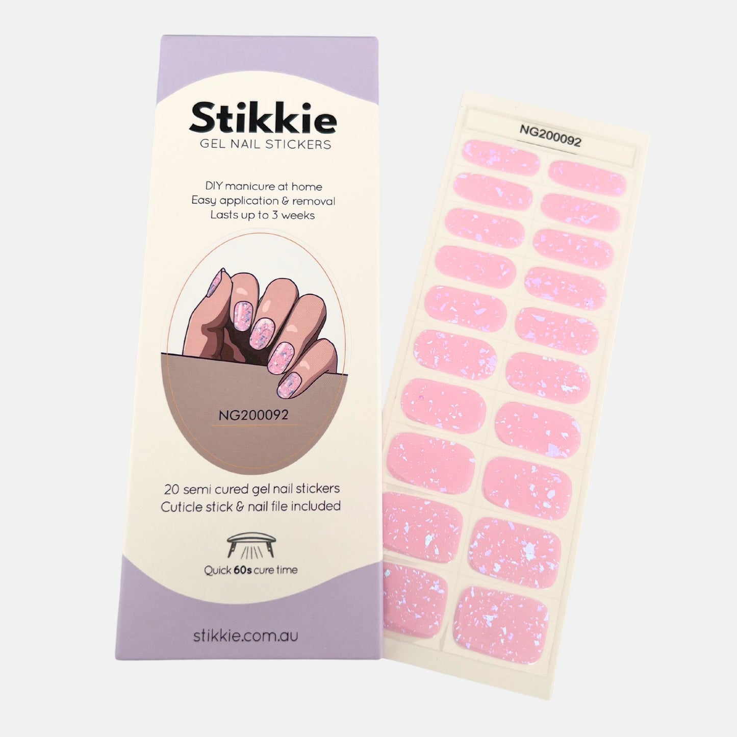 Fairy Dust Gel Nail Stickers