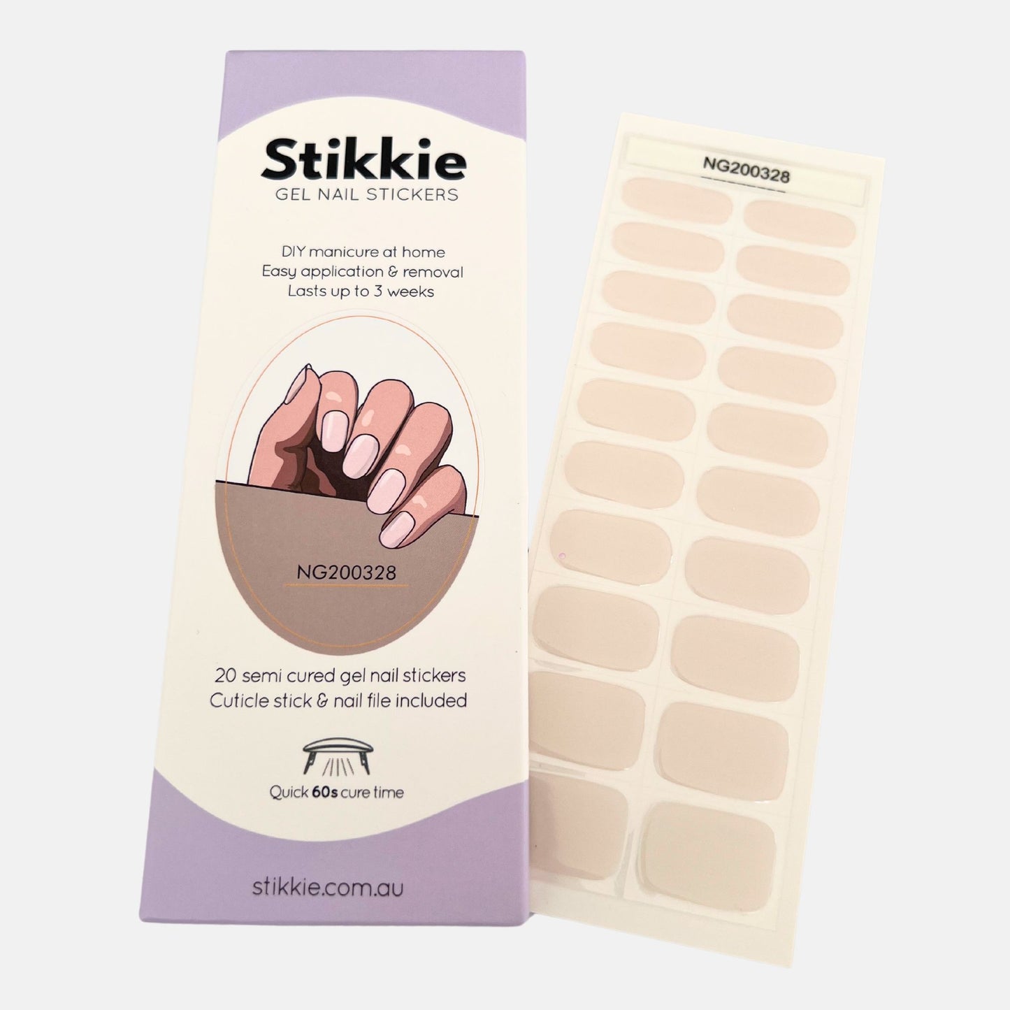 Barely There Gel Nail Stickers