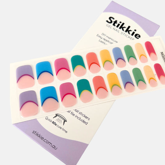 Over the Rainbow  Gel Nail Stickers