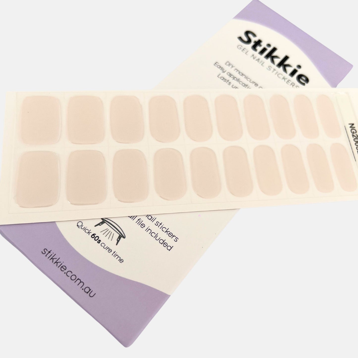 Barely There Gel Nail Stickers